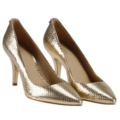 michael kors women gold shoes|michael kors formal shoes.